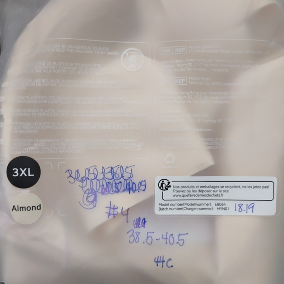 Comfelie Zero Gravity Sculpt Classis Seamless Nude Bra - Picture 5 of 6